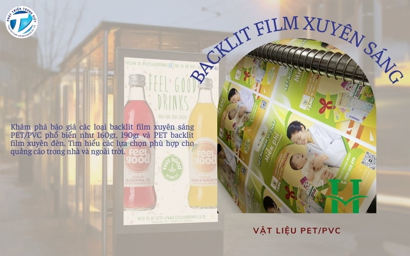 Báo Giá Các Loại Backlit Film Xuyên Sáng PET PVC Phổ Biến